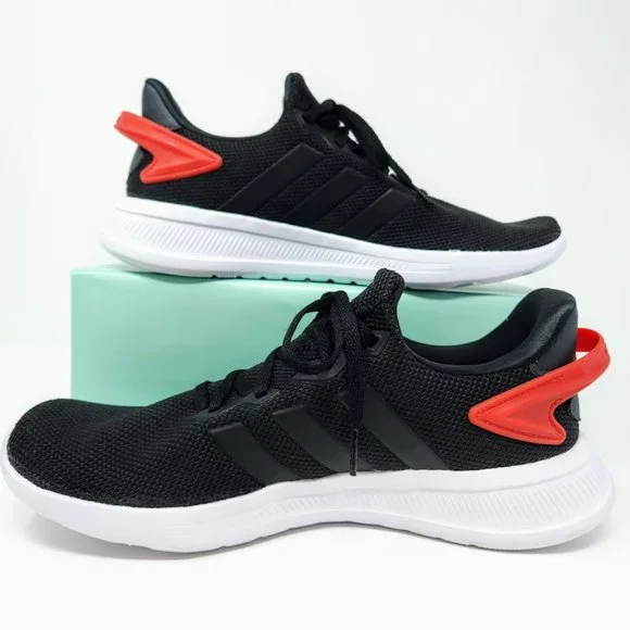 Adidas Lite Racer BYD 2.0, Style GZ8213, Running, New, Black, Red, White, Size 9 - Picture 2 of 8